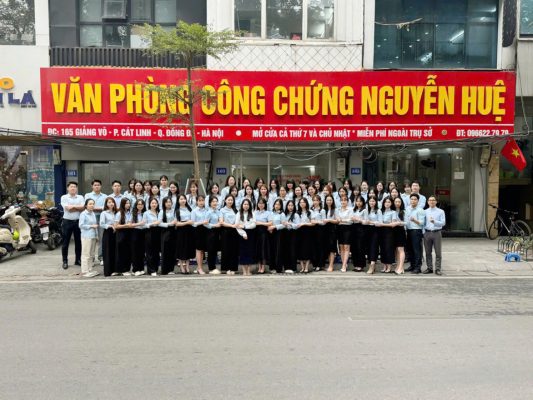 Danh sách văn phòng công chứng