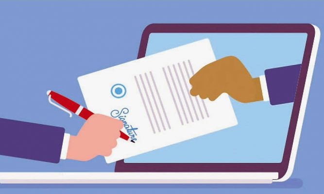 Hồ sơ công chứng điện tử