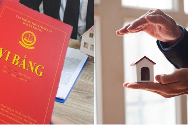 vi bằng việc giao tiền cọc