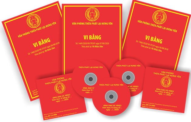 chi phí lập vi bằng