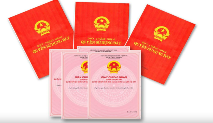 Nộp tiền sử dụng đất