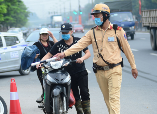 Nộp phạt vi phạm giao thông